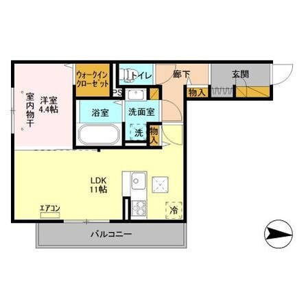 セジュール柏の葉の物件間取画像